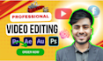 do fast and professional video editing with 24 hour delivery