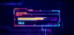 create a glitch logo intro