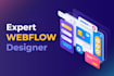 design develop webflow website, figma to webflow, webflow expert