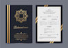design restaurant food menu card flyer