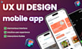 design great UX UI mobile app for IOS, android