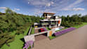 build sketch up revit 3d model and make realistic render