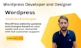 expertly edit or changes your wordpress website