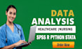 analyze and visualize your healthcare data using spss, r, python, stata or excel