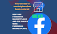 fix issues with facebook marketplace and restore it