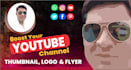 amaze thumbnail design, flyer