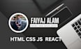 be your front end developer react next javascript html css