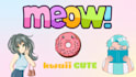 do kawaii logo and cute chibi design
