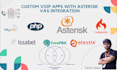 develop custom voip vas applications with asterisk, that fit your business