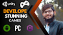 do 3d, 2d game development in unity