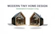 make tiny house 3d model and architectural drawing blueprint