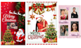 design christmas halloween new year party valentine postcard flyer greeting card