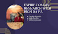 do expired domains research with high da pa