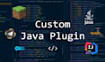 develop a custom java minecraft plugin