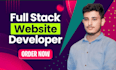 develop react js, next js website with tailwind css and typescript