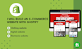 build an ecommerce website with shopify