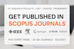 publish research papers in scopus and wos peer reviewed journals