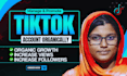 manage and promote to grow your tiktok account organically
