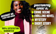 ghostwrite crime thriller novel horror fiction short story mystery ebook writer
