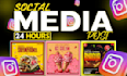 design awesome, amazing social media posts for any platform