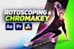 do masking, chroma keying, green screen, background removal for videos