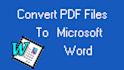 convert files to ms word