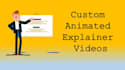 do custom business explainers, 2d animation youtube videos