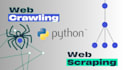 do data scraping, web crawling, and automation services in python