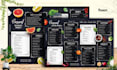 do amazing menu design, restaurant menu, digital menu