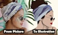 create vector illustration from picture for personal use or selling on etsy