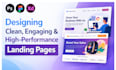 design high quality landing page in figma