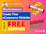 create wordpress woocommerce website