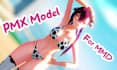 professionally create a pmx model for mmd mikumikudance