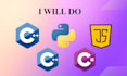 do html,css,javascript,react js,node js,mysql,mongodb project and assignment