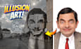 design an ai pareidolia illusion diffusion effect for photo, logo, or text