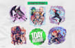 create custom cartoon anime enamel pin design