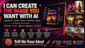 create professional ai images, posters, product visuals and character designs