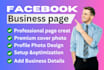 do facebook business page creation and setup,optimization and management