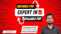 make editable pdf fillable writeable interactive pdf