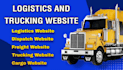 create logistics website, dispatch, trucking, cargo and freight website