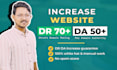 increase ahref DR domain rating moz da domain authority of your website