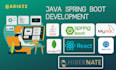do spring boot,java,spring mvc,rest api,jpa hibernate,microservices and react