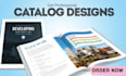 do any indesign project ex catalog, portfolio and magazine
