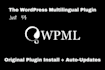 install and activate wpml pro plugins