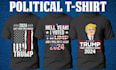 do create custom political supporting tshirt design