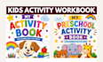 design, format kids activity books, KDP worksheets, preschool workbooks coloring