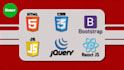 be your front end web developer using HTML,CSS, bootstrap,js