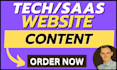 be your technology seo website content writer and copywriter