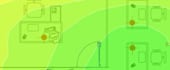 design any wireless wifi heatmap using ekahau pro