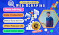 deep web scraping, data mining and data extraction with python